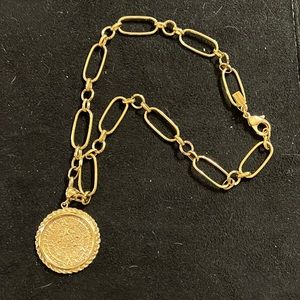 Erin Fader (CA Designer, OC) Coin pendant Never Worn-New